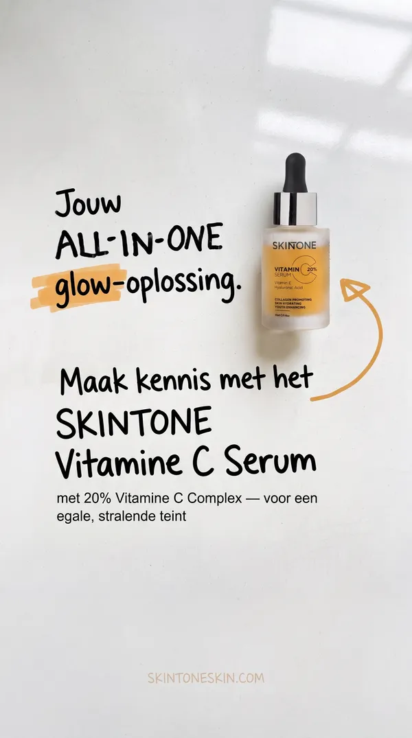 SKINTONE Vitamin C serum ad